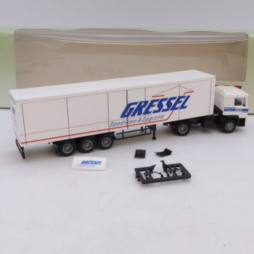 AWM / AMW 1:87 Nr.: 5564.01 MAN F90 Sattelzug GRESSEL, in EVP EB7696 – Bild 3