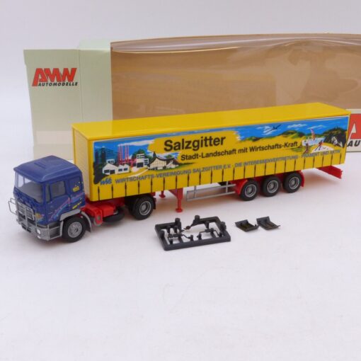 AWM / AMW 1:87 Nr.: 70701 MAN F90 Sattelzug Salzgitter, in EVP EB7347