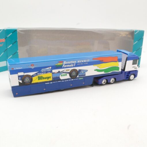 Albedo 1:87 220001 Renault AE Sattelzug Benetton Formula 1 in OVP QR8068 – Bild 3