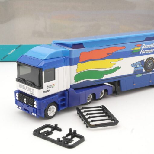 Albedo 1:87 220001 Renault AE Sattelzug Benetton Formula 1 in OVP QR8068 – Bild 4