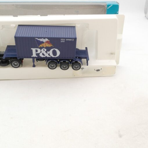 Albedo 1:87 710030 Renault Container Sattelzug P&O in OVP QR1188 – Bild 4