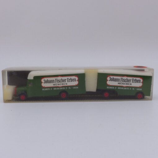 Albedo 1:87 MAN 750 Hängerzug Johann Fischer Erben in OVP EX3071 – Bild 3