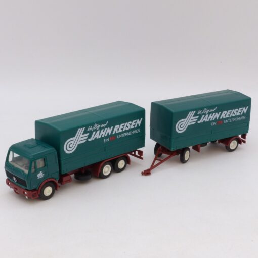 Albedo / Herpa 1:87 MB NG Hängerzug Jahn Reisen, siehe Bilder o. EB8140