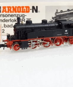 Arnold N 2212 Dampflok BR 75 1118 der DB in OVP JL720
