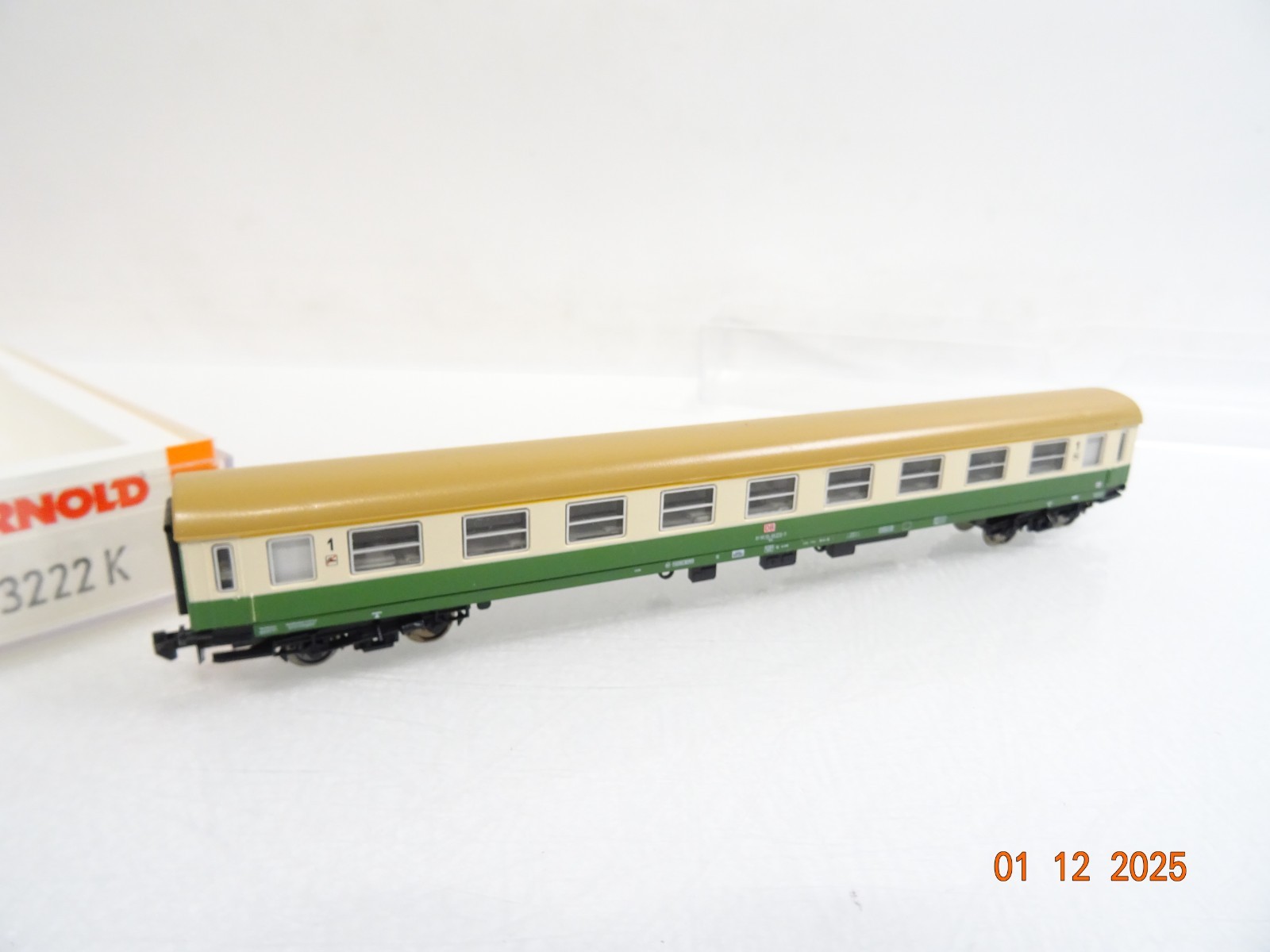 Arnold N 3222 K Personenwagen 1. Klasse der DB in OVP RR5137 – Bild 3