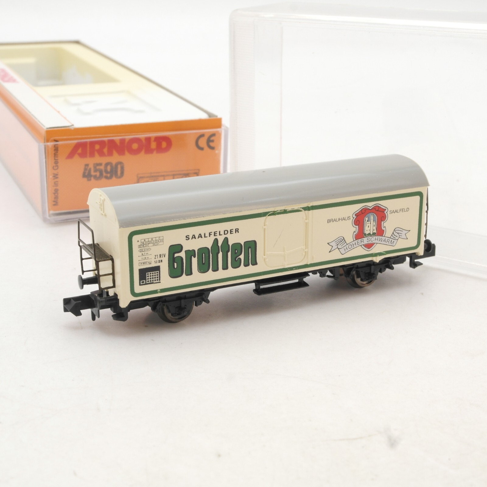 Arnold N 4590 Bierwagen Saalfelder Grotten in OVP QR597