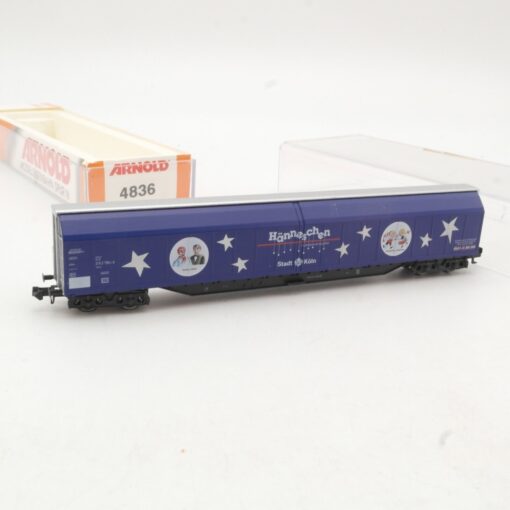 Arnold N 4836 Schiebewandwagen Hänneschen der DB in OVP QR9985 – Bild 3