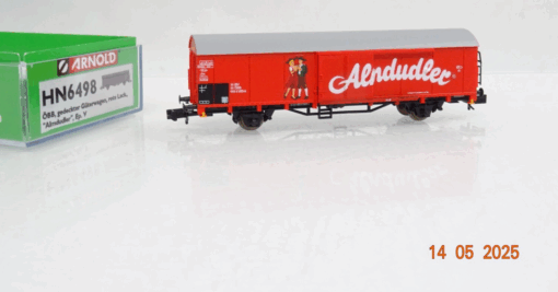 Arnold N HN6498 Österreich ged. Güterwagen Almdudler der ÖBB in OVP JL627