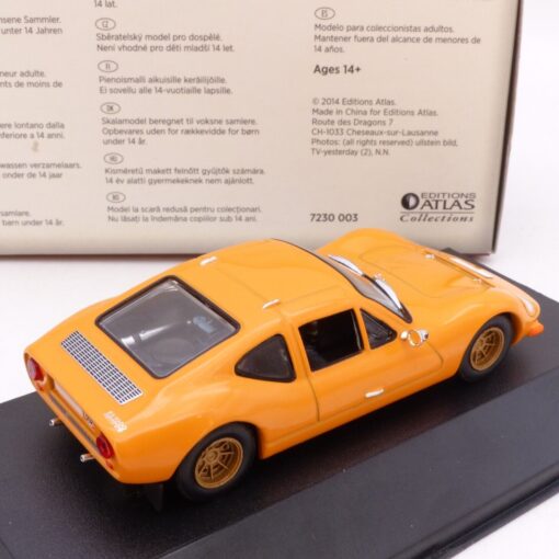 Atlas 1:43 Nr.: 7230 003 Melkus RS 1000 Sportcoupé orange, in OVP EB9644 – Bild 3