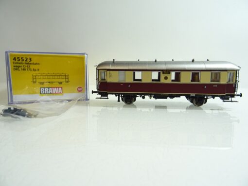 Brawa H0 45523 Einheitsnebenbahnwagen 3. Klasse der DRG in OVP PR1063 – Bild 3