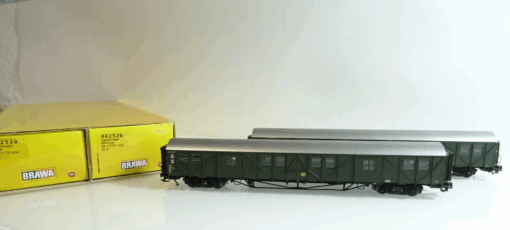 Brawa H0 46252a/b Gepäckwagen-Set 2 tlg. der DB in OVP PR7201