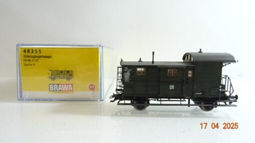 Brawa H0 48355 Güterzugbegleitwagen der DR in OVP PR7200