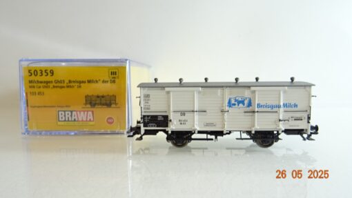 Brawa H0 50359 Milchwagen Breisgau Milch der DB in OVP PR8027