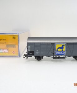 Brawa H0 50486 gedeckter Güterwagen Büssing der DB in OVP PR7775