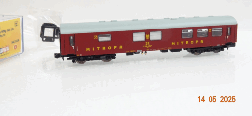 Brawa N 65070 Personenwagen WRg Mitropa der DR in OVP JL667