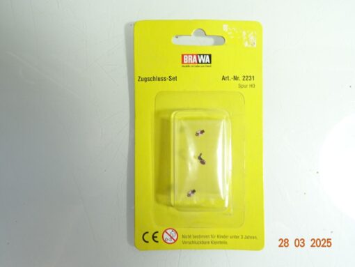 Brawa Spur H0 2231 Zugschluss Set in OVP CK7141