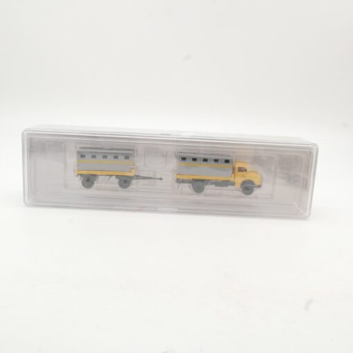 Brekina 1:87 010546 Mercedes Benz L 322 Hängerzug in OVP RR418 – Bild 4