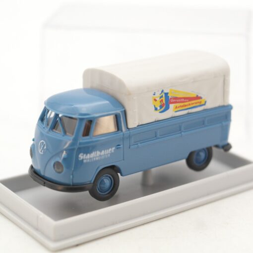 Brekina 1:87 0989 VW T1 b Stadtbauer Maler Pritsche in OVP QR2673