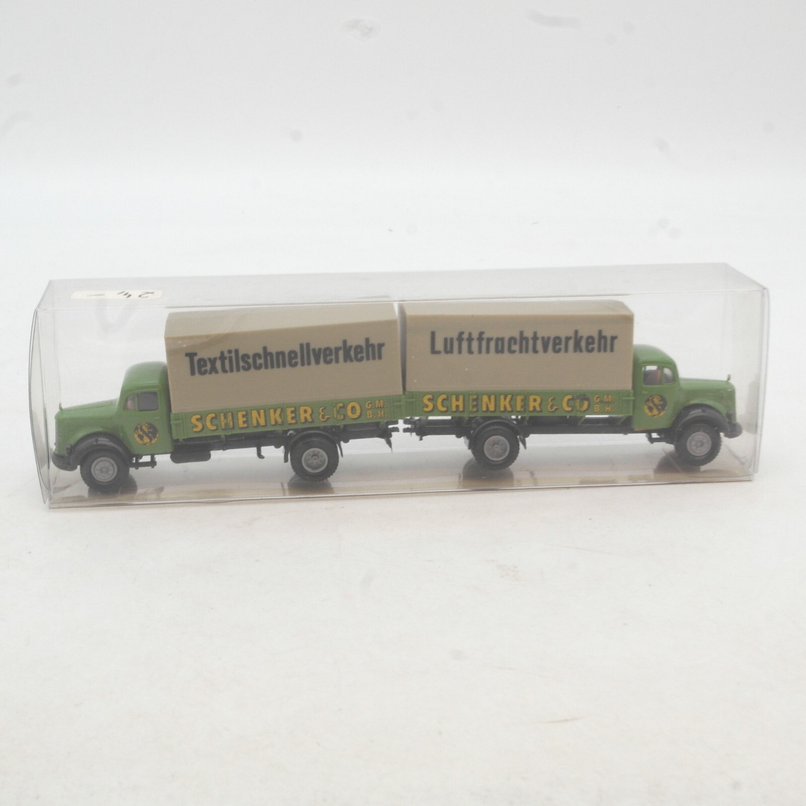 Brekina 1:87 2 Stück MB L 311 Schenker Luftfrachtverkehr in EVP RG1878 – Bild 4