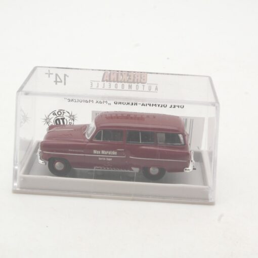 Brekina 1:87 20219 Opel Olympia Rekord Max Marotzke neuwertig in OVP QR9306 – Bild 3