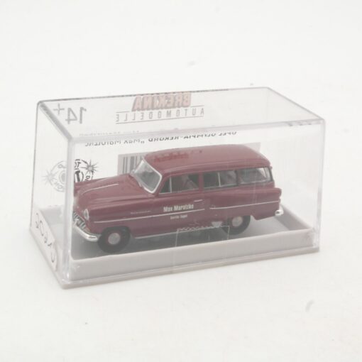 Brekina 1:87 20219 Opel Olympia Rekord Max Marotzke neuwertig in OVP QR9306
