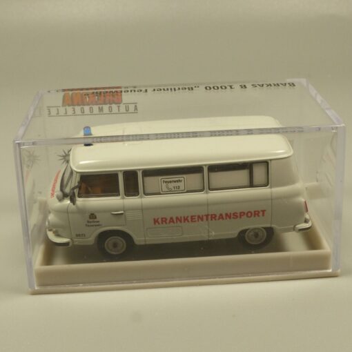 Brekina 1:87 30017 Barkas B 1000 Bus Krankentransport in OVP EX5370 – Bild 4