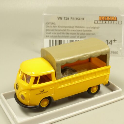 Brekina 1:87 32960 VW T1B Pritsche Deutsche Bundespost in OVP EX7280