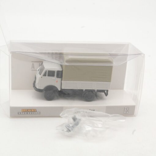 Brekina 1:87 34603 OM-Laster Lupetto Pritsche / Plane neuwertig in OVP QR9179