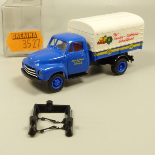 Brekina 1:87 3527 Opel Blitz Pritsche/Plane Edeka Erkelenz in OVP EX7255
