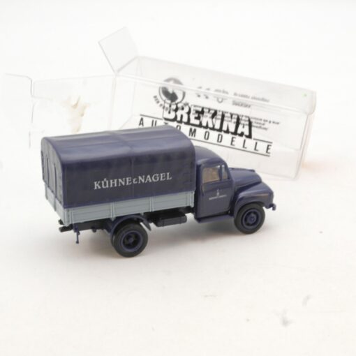 Brekina 1:87 38005 Borgward Pritsche Kühne & Nagen LKW in OVP QR2814 – Bild 3