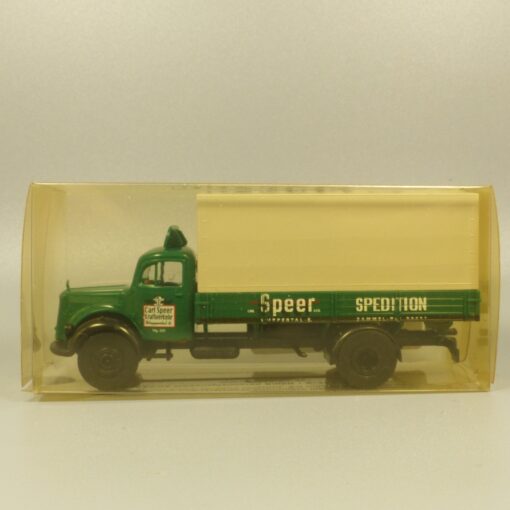 Brekina 1:87 40014 Mercedes L311 Pritsche/Plane Carl Speer in OVP EX7216 – Bild 4