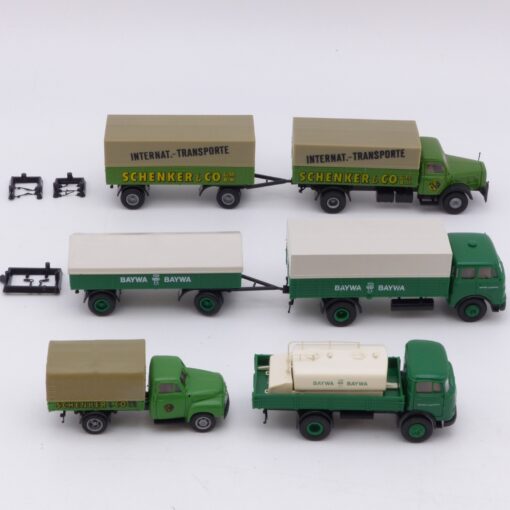 Brekina 1:87 6er-Pack ältere Fahrzeug Modelle in Tüte siehe Bilder o. EX6946 – Bild 3