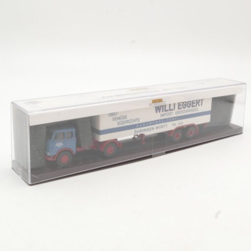 Brekina 1:87 78203 MAN Sattelzug Willi Eggert neuwertig in OVP QR9265 – Bild 3