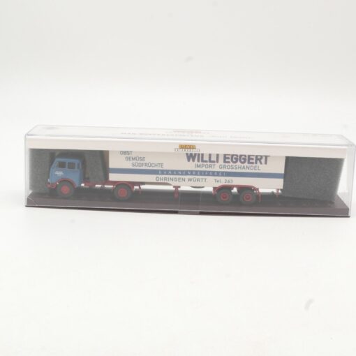Brekina 1:87 78203 MAN Sattelzug Willi Eggert neuwertig in OVP QR9265