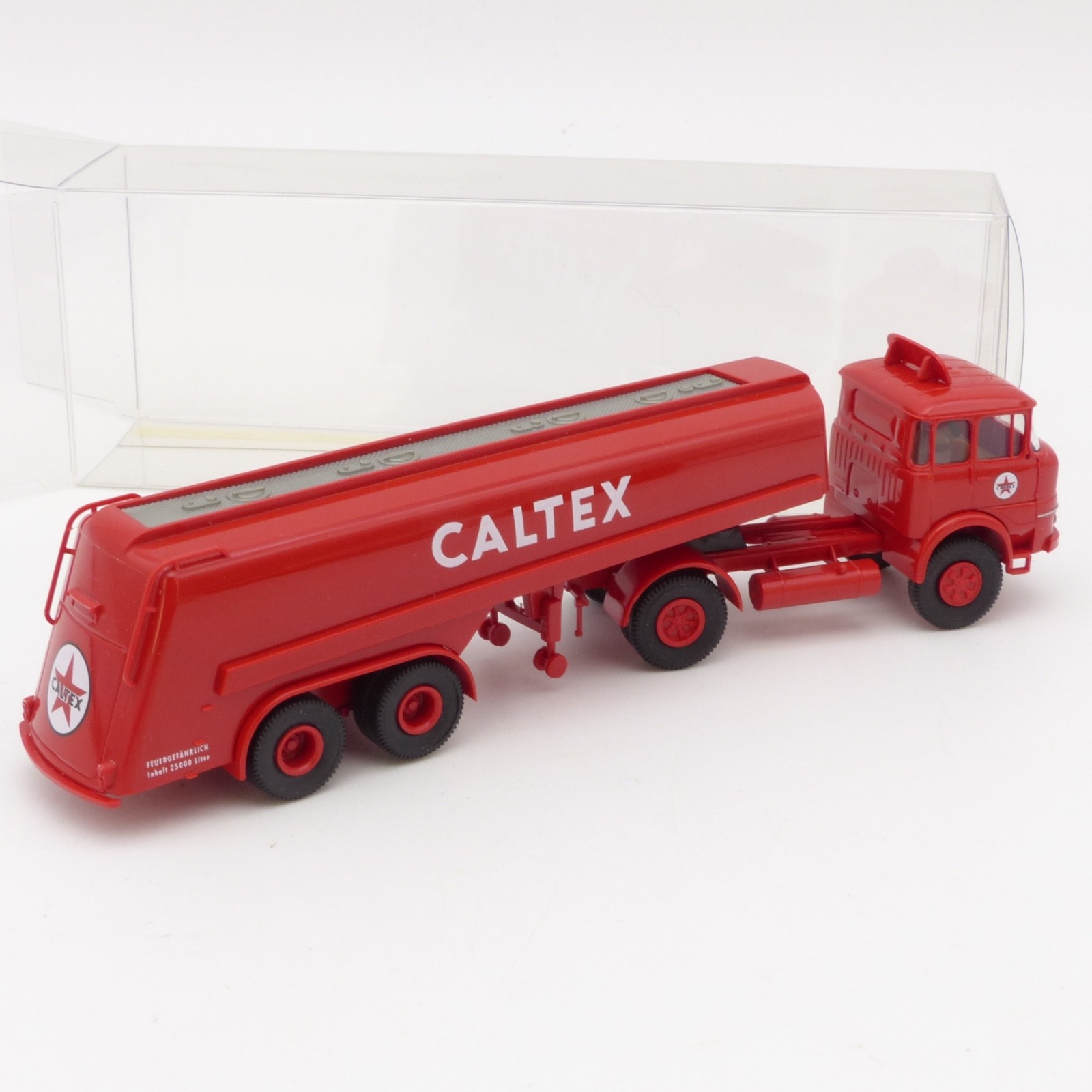 Brekina 1:87 84110 Krupp LF 980 Tank-Sattelzug CALTEX in EVP EX8397 – Bild 3