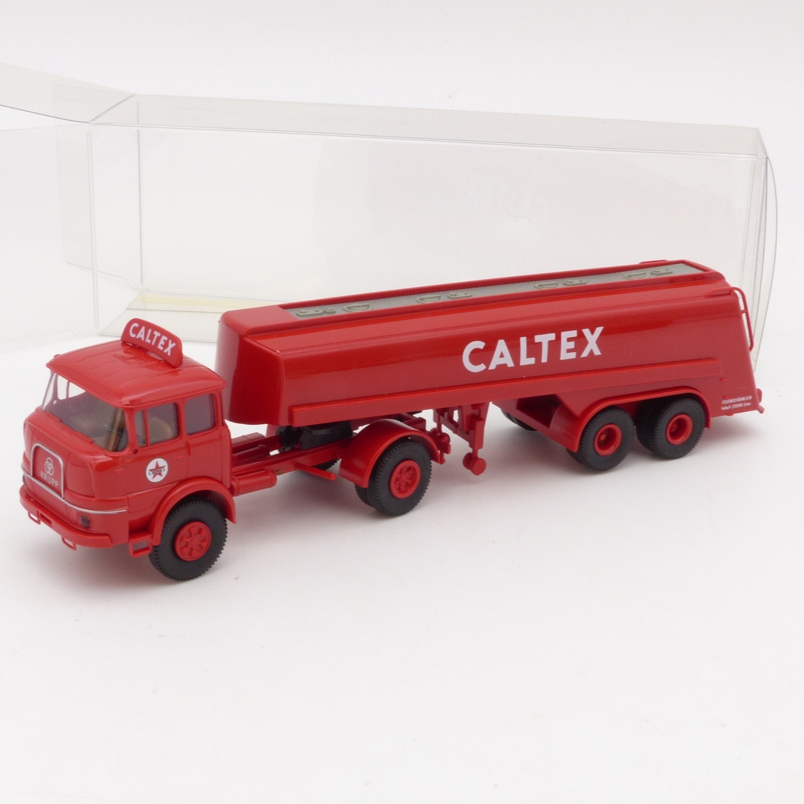Brekina 1:87 84110 Krupp LF 980 Tank-Sattelzug CALTEX in EVP EX8397