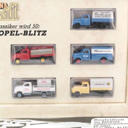 Brekina 1:87 90383 50 Jahre 1 §/$ to Opel Blitz mit Begleitheft in OVP QR3598 – Bild 3