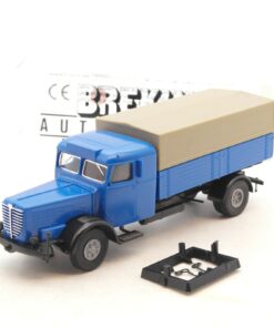 Brekina 1:87 97039 Büssing 8000 Pritsche blau in OVP RG443