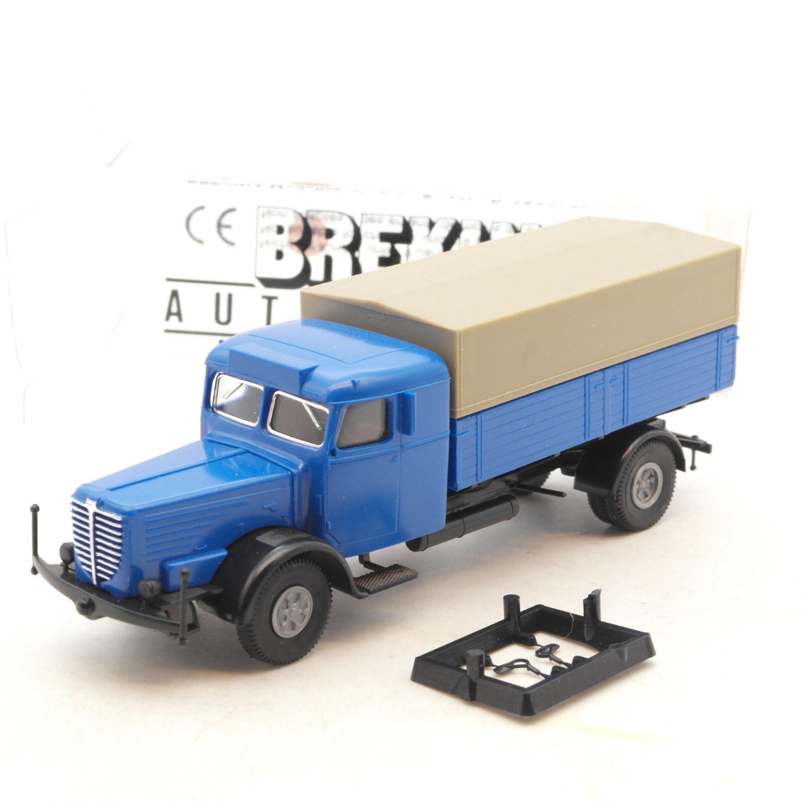Brekina 1:87 97039 Büssing 8000 Pritsche blau in OVP RG443
