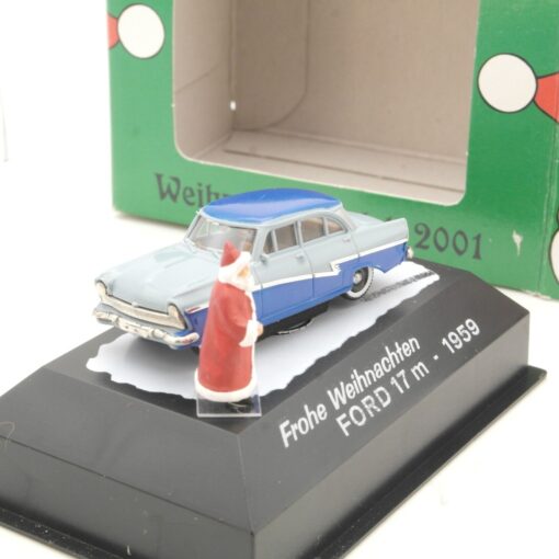 Brekina 1:87 Ford 17 m 1959 Weihnachtsmodell 2001 in OVP QR3093 – Bild 3