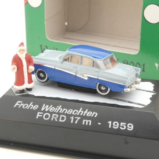 Brekina 1:87 Ford 17 m 1959 Weihnachtsmodell 2001 in OVP QR3093