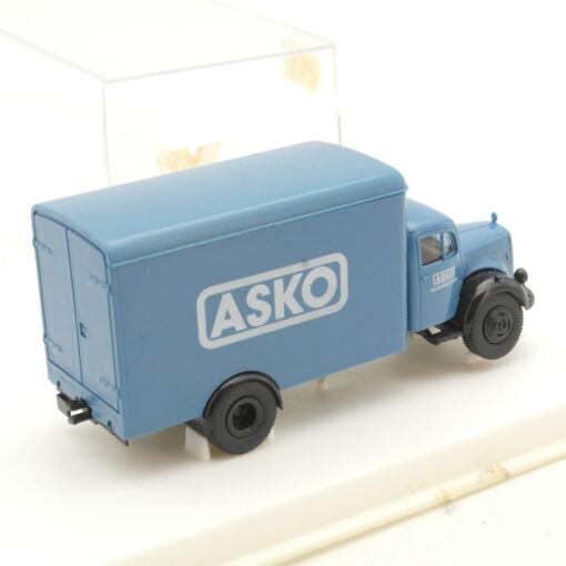 Brekina 1:87 MB Mercedes L 311 Koffer LKW ASKO in OVP QR3074 – Bild 3