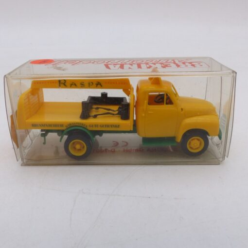 Brekina 1:87 Nr.: 3514 Opel Blitz Getränkepritsche Raspa, in OVP EB4762 – Bild 3
