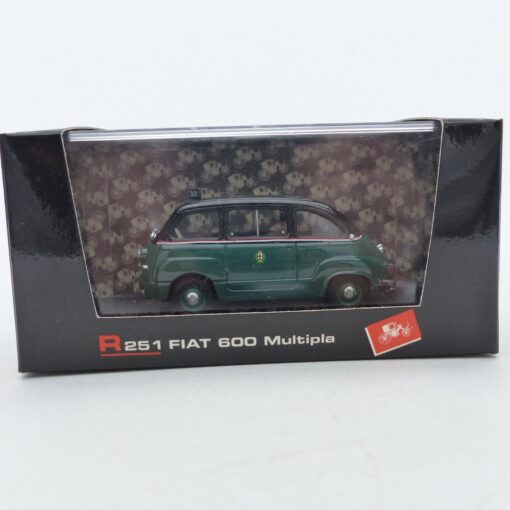 Brumm 1:43 R251 Fiat 600 Multipla Taxi Roma in OVP EX3865 – Bild 4