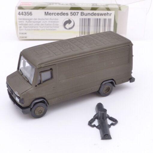Busch 1:87 44356 Mercedes 507 Kastenwagen Bundeswehr in OVP EX4864