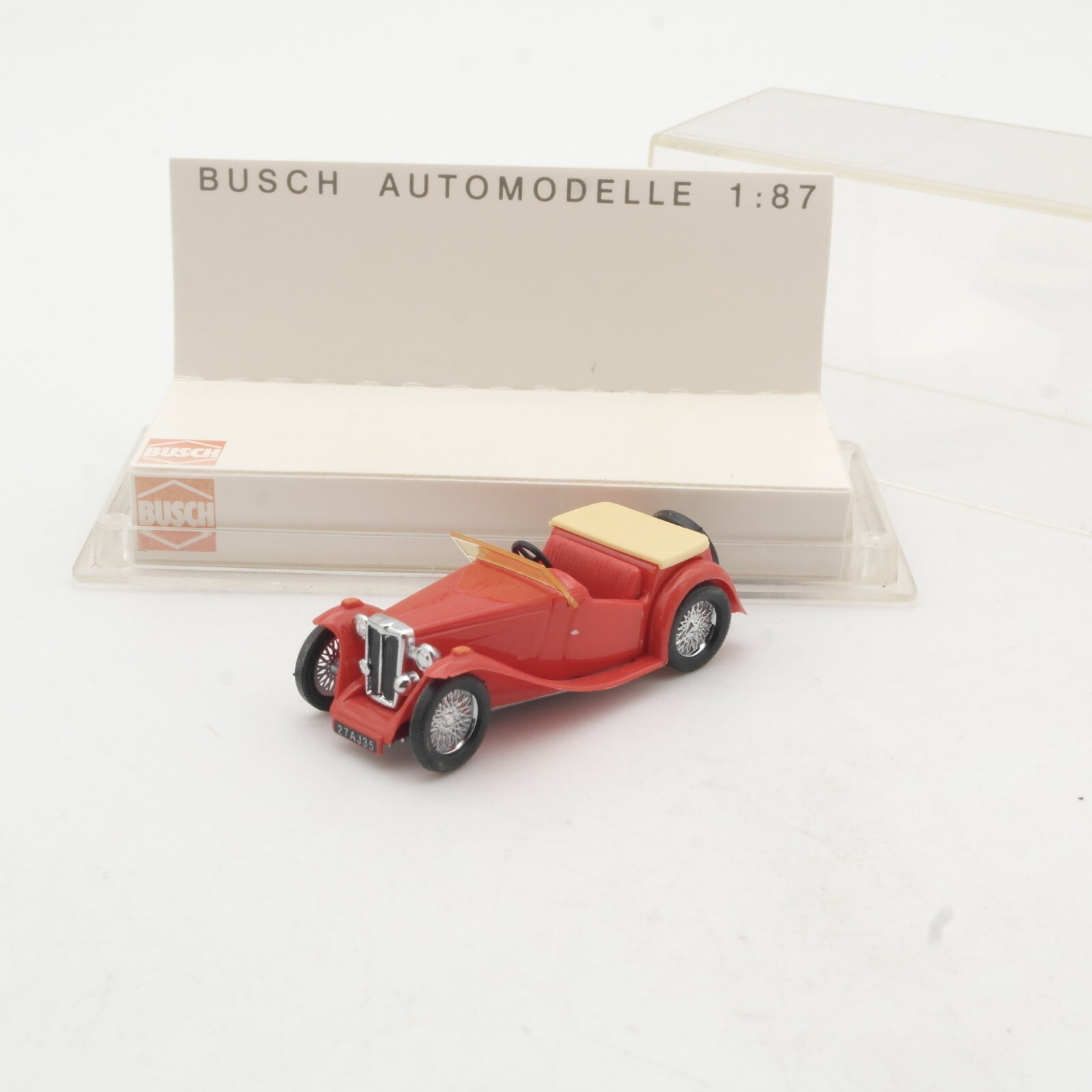 Busch 1:87 45907 MG Midget TC Cabrio in OVP QR7772