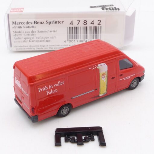 Busch 1:87 47842 Mercedes Benz Sprinter Kastenwagen Früh Kölsch in OVP EX4862 – Bild 3