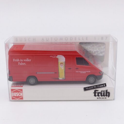 Busch 1:87 47842 Mercedes Benz Sprinter Kastenwagen Früh Kölsch in OVP EX4862 – Bild 4