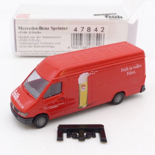 Busch 1:87 47842 Mercedes Benz Sprinter Kastenwagen Früh Kölsch in OVP EX4862