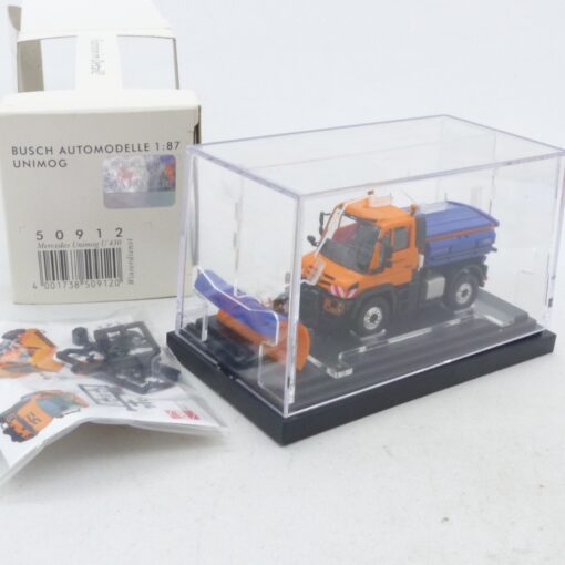 Busch 1:87 50912 MB Unimog U 430 Winterdienst in OVP EX6682